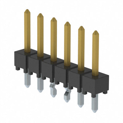 HTSW-106-07-S-S-LL by Samtec Inc. - CONNECTOR HEADER VERT 6POS 2.54MM