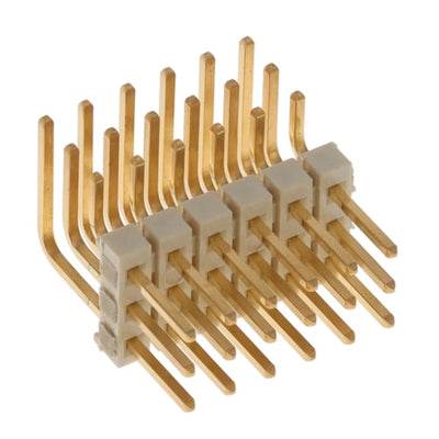 HTSW-106-08-G-T-RA by Samtec Inc. - CONNECTOR HEADER R/A 18POS 2.54MM
