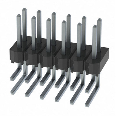 HTSW-106-08-TM-D-RA by Samtec Inc. - CONNECTOR HEADER R/A 12POS 2.54MM