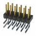 HTSW-106-08-F-D-LA by Samtec Inc. - CONNECTOR HEADER R/A 12POS 2.54MM