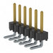 HTSW-106-08-S-S-LA by Samtec Inc. - CONNECTOR HEADER R/A 6POS 2.54MM