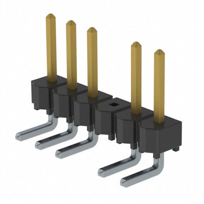 HTSW-106-08-S-S-RA-003 by Samtec Inc. - CONNECTOR HEADER R/A 6POS 2.54MM