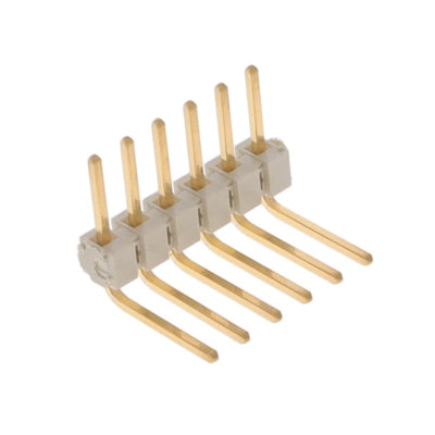 HTSW-106-09-G-S-RA by Samtec Inc. - CONNECTOR HEADER R/A 6POS 2.54MM