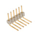 HTSW-106-09-G-S-RA by Samtec Inc. - CONNECTOR HEADER R/A 6POS 2.54MM
