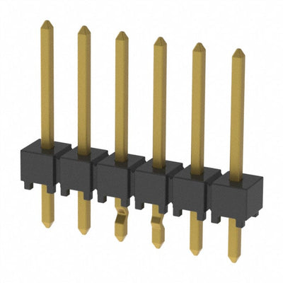 HTSW-106-14-G-S-LL by Samtec Inc. - CONNECTOR HEADER VERT 6POS 2.54MM
