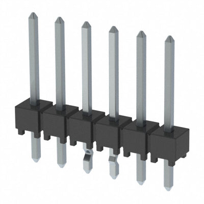 HTSW-106-14-T-S-LL by Samtec Inc. - CONNECTOR HEADER VERT 6POS 2.54MM