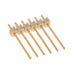 HTSW-106-15-G-S by Samtec Inc. - CONNECTOR HEADER VERT 6POS 2.54MM