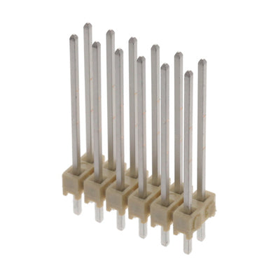 HTSW-106-17-T-D by Samtec Inc. - CONNECTOR HEADER VERT 12POS 2.54MM