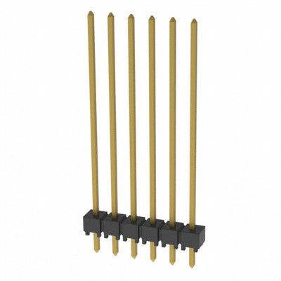 HTSW-106-20-G-S by Samtec Inc. - CONNECTOR HEADER VERT 6POS 2.54MM