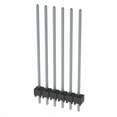 HTSW-106-20-T-S by Samtec Inc. - CONNECTOR HEADER VERT 6POS 2.54MM