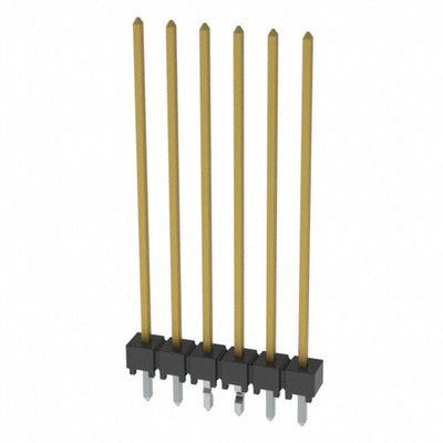 HTSW-106-20-S-S-LL by Samtec Inc. - CONNECTOR HEADER VERT 6POS 2.54MM