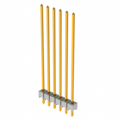 HTSW-106-21-G-S by Samtec Inc. - CONNECTOR HEADER VERT 6POS 2.54MM