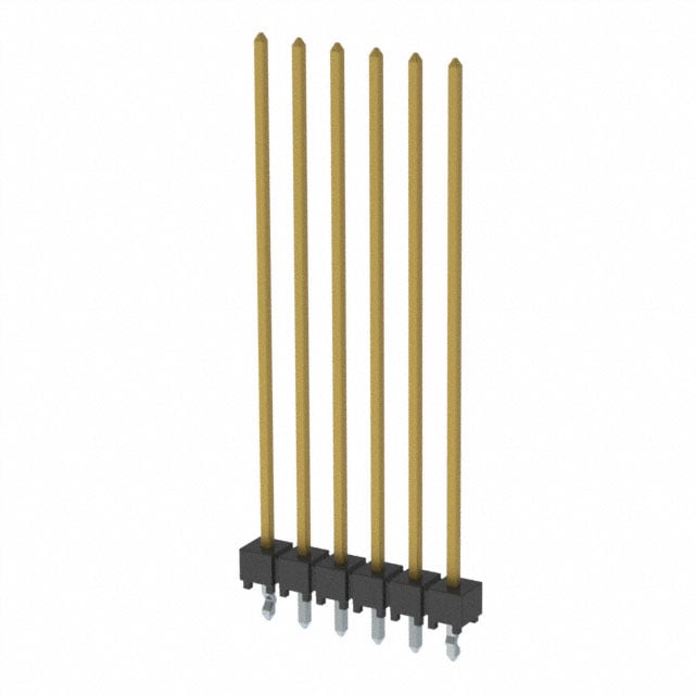 HTSW-106-21-L-S-LL by Samtec Inc. - CONNECTOR HEADER VERT 6POS 2.54MM