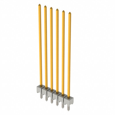 HTSW-106-21-L-S by Samtec Inc. - CONNECTOR HEADER VERT 6POS 2.54MM