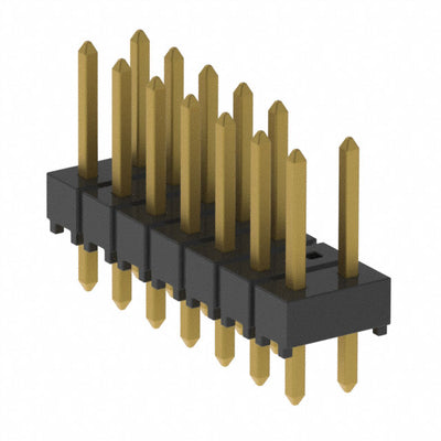HTSW-107-07-G-D-003 by Samtec Inc. - CONNECTOR HEADER VERT 14POS 2.54MM