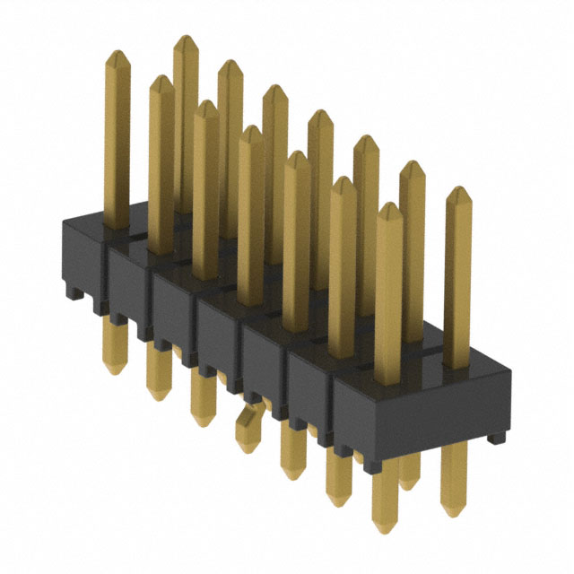 HTSW-107-07-H-D-LL by Samtec Inc. - CONNECTOR HEADER VERT 14POS 2.54MM