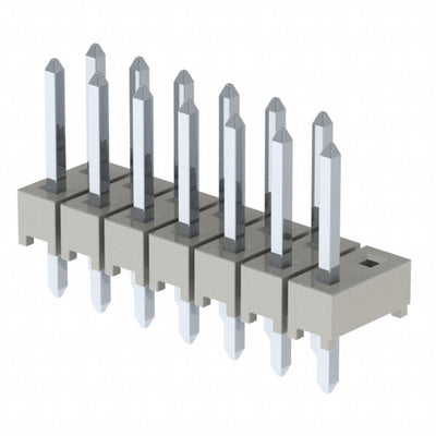 HTSW-107-07-T-D-001 by Samtec Inc. - CONNECTOR HEADER VERT 14POS 2.54MM