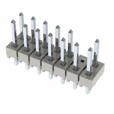 HTSW-107-07-T-D-003 by Samtec Inc. - CONNECTOR HEADER VERT 14POS 2.54MM