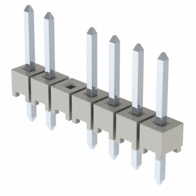 HTSW-107-07-T-S-005 by Samtec Inc. - CONNECTOR HEADER VERT 7POS 2.54MM