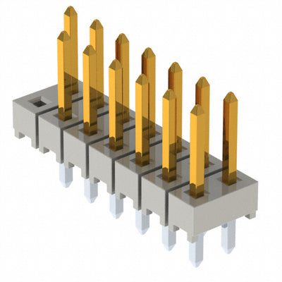 HTSW-107-07-F-D-014 by Samtec Inc. - CONNECTOR HEADER VERT 14POS 2.54MM