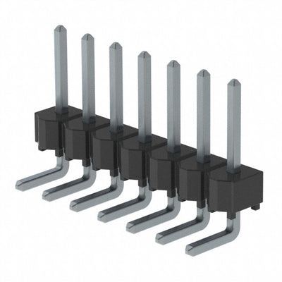 HTSW-107-08-T-S-RA by Samtec Inc. - CONNECTOR HEADER R/A 7POS 2.54MM