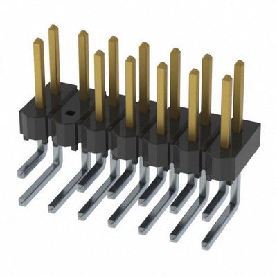 HTSW-107-08-F-D-RA-003 by Samtec Inc. - CONNECTOR HEADER R/A 14POS 2.54MM