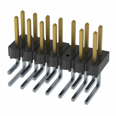 HTSW-107-08-S-D-RA-009 by Samtec Inc. - CONNECTOR HEADER R/A 14POS 2.54MM