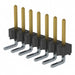 HTSW-107-08-L-S-RA by Samtec Inc. - CONNECTOR HEADER R/A 7POS 2.54MM