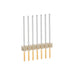 HTSW-107-11-L-S by Samtec Inc. - CONNECTOR HEADER VERT 7POS 2.54MM