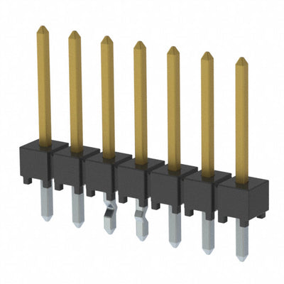 HTSW-107-14-L-S-LL by Samtec Inc. - CONNECTOR HEADER VERT 7POS 2.54MM