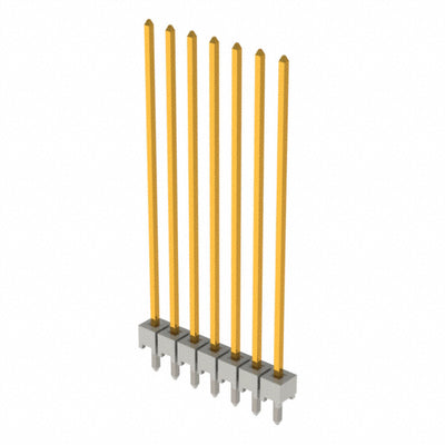 HTSW-107-21-F-S by Samtec Inc. - CONNECTOR HEADER VERT 7POS 2.54MM