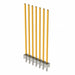 HTSW-107-21-F-S by Samtec Inc. - CONNECTOR HEADER VERT 7POS 2.54MM