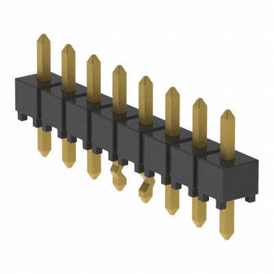 HTSW-108-06-G-S-LL by Samtec Inc. - CONNECTOR HEADER VERT 8POS 2.54MM