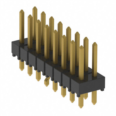 HTSW-108-07-H-D-LL by Samtec Inc. - CONNECTOR HEADER VERT 16POS 2.54MM