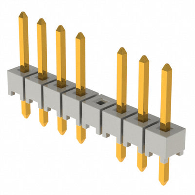 HTSW-108-07-G-S-004 by Samtec Inc. - CONNECTOR HEADER VERT 8POS 2.54MM