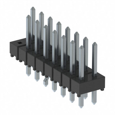 HTSW-108-07-T-D-LL-016 by Samtec Inc. - CONNECTOR HEADER VERT 16POS 2.54MM