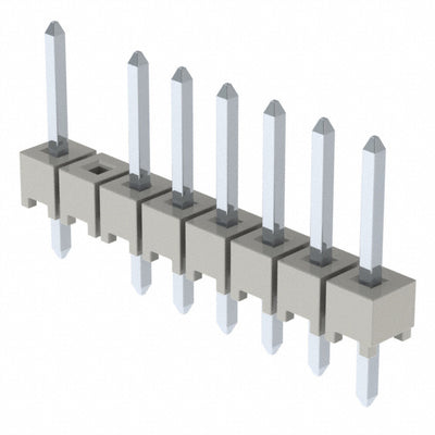 HTSW-108-07-T-S-007 by Samtec Inc. - CONNECTOR HEADER VERT 8POS 2.54MM