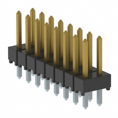 HTSW-108-07-SM-D by Samtec Inc. - CONNECTOR HEADER VERT 16POS 2.54MM
