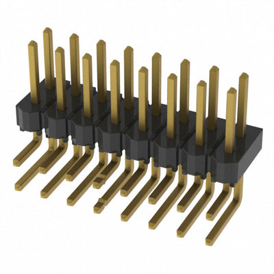 HTSW-108-08-G-D-LA by Samtec Inc. - CONNECTOR HEADER VERT 16POS 2.54MM