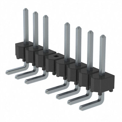 HTSW-108-08-T-S-RA-005 by Samtec Inc. - CONNECTOR HEADER R/A 8POS 2.54MM