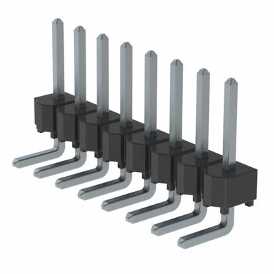HTSW-108-08-T-S-RA by Samtec Inc. - CONNECTOR HEADER R/A 8POS 2.54MM