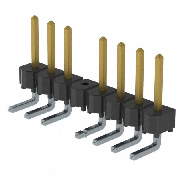 HTSW-108-08-L-S-LA-005 by Samtec Inc. - CONNECTOR HEADER VERT 8POS 2.54MM