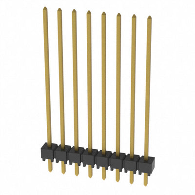 HTSW-108-20-G-S by Samtec Inc. - CONNECTOR HEADER VERT 8POS 2.54MM