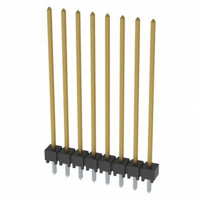 HTSW-108-20-F-S by Samtec Inc. - CONNECTOR HEADER VERT 8POS 2.54MM