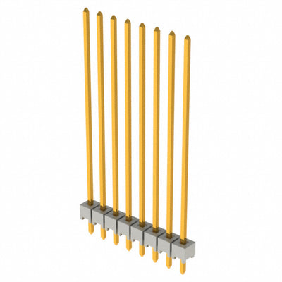HTSW-108-21-G-S by Samtec Inc. - CONNECTOR HEADER VERT 8POS 2.54MM