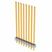 HTSW-108-21-G-S by Samtec Inc. - CONNECTOR HEADER VERT 8POS 2.54MM