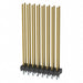 HTSW-108-21-L-D-LL by Samtec Inc. - CONNECTOR HEADER VERT 16POS 2.54MM
