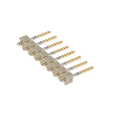 HTSW-108-42-L-S by Samtec Inc. - CONNECTOR HEADER VERT 8POS 2.54MM