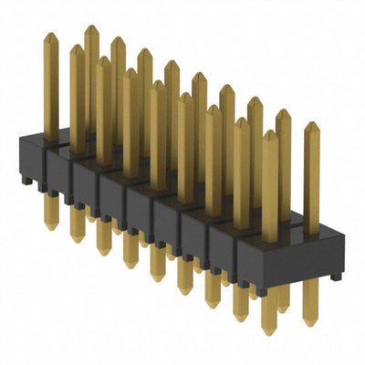 HTSW-109-07-G-D by Samtec Inc. - CONNECTOR HEADER VERT 18POS 2.54MM