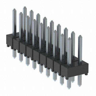 HTSW-109-07-T-D by Samtec Inc. - CONNECTOR HEADER VERT 18POS 2.54MM